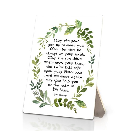 Irish blessing wooden - wooden, sign