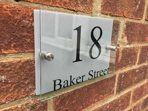 Modern house plaques plaque - house, /