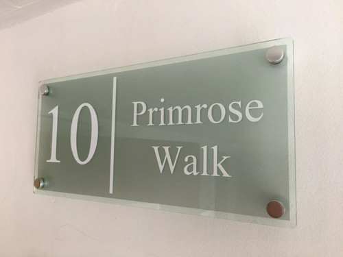 Large house sign plaque - large,
