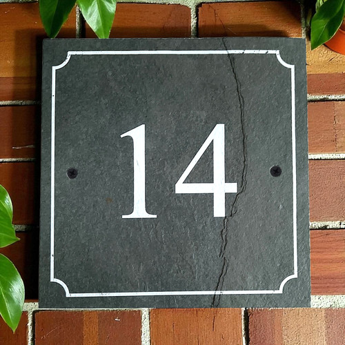 Grey slate house - grey, 14