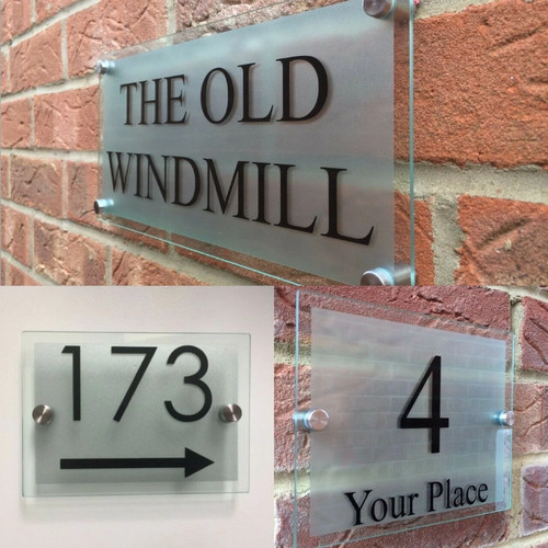 Modern house plaques plaque - house, /