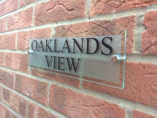 Door sign house numbers glass - door,