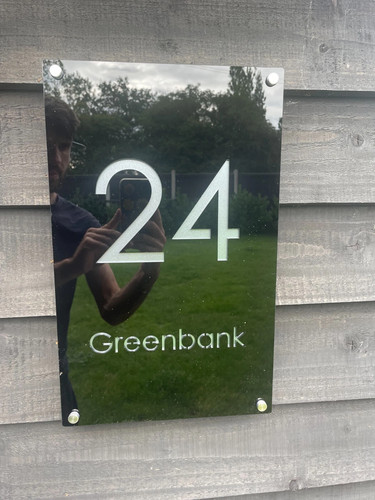 Door sign house numbers - door,