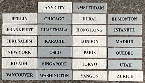 World city time - world, zone