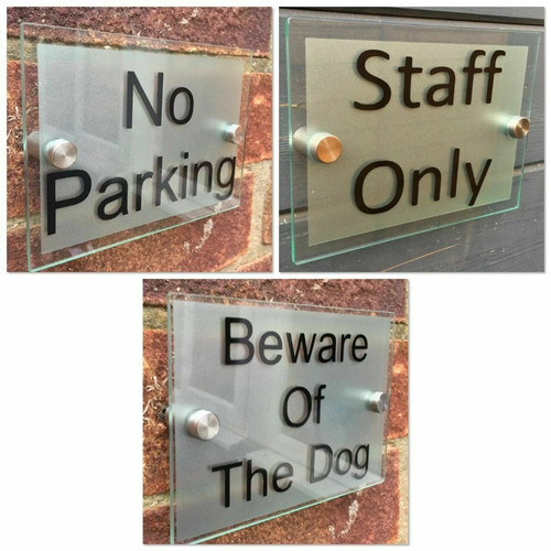 Modern sign plaque - plaque, choice