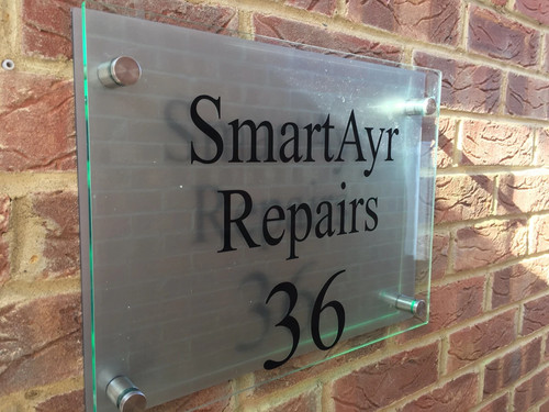 Modern house sign business - sign,