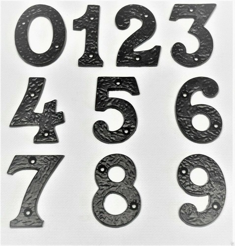 House door numbers - door,