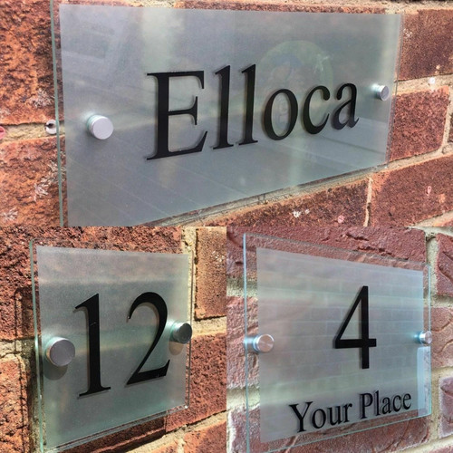 Contemporary house sign - house, /